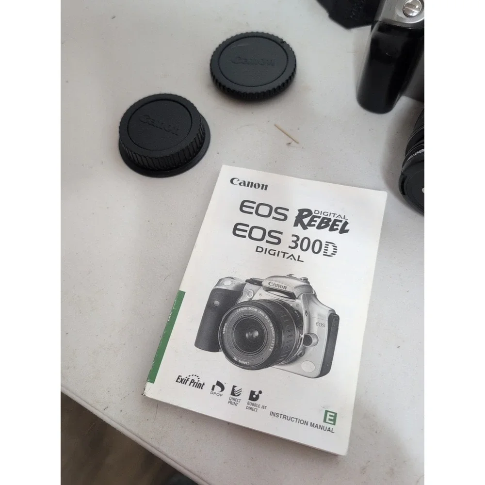Canon EOS DS6041 6.3MP Digital SLR Camera With Camera Bag And Accessories